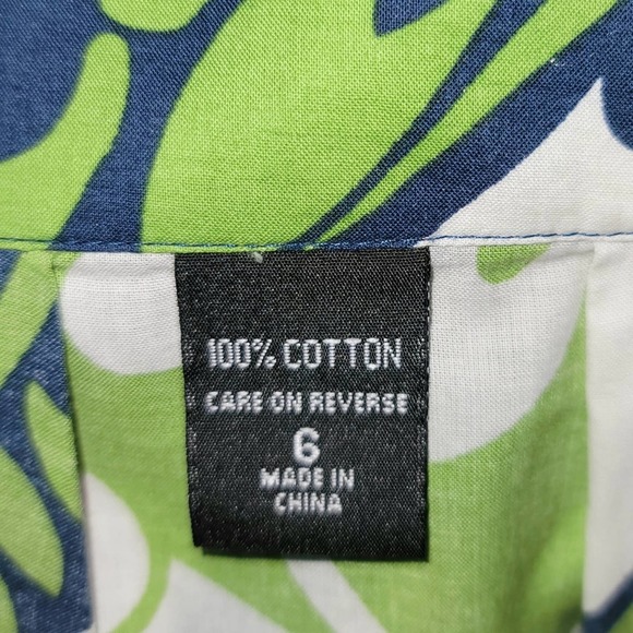 New York & Company ALine Multicolored Floral Skirt w/Side Zipper Size 6 - Picture 8 of 10